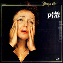 [Pochette de Disque d’or dith PIAF Vol.1]