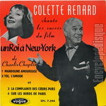 [Pochette de Colette Renard chante les succs du film Un roi  New-York]