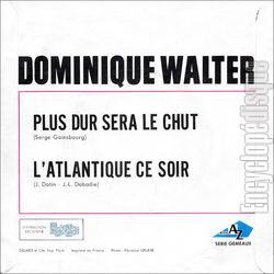 [Pochette de Plus dur sera le chut (Dominique WALTER) - verso]