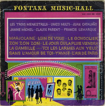 [Pochette de Fontana Music-Hall 1 (FONTANA MUSIC-HALL)]